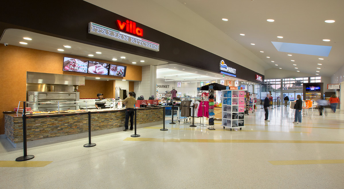 Interior design view at Turkey Lake Service Plaza - Orlando, FL