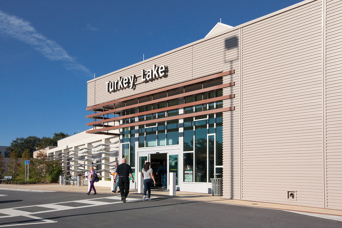 Architectural view of Turkey Lake Service Plaza - Orlando, FL